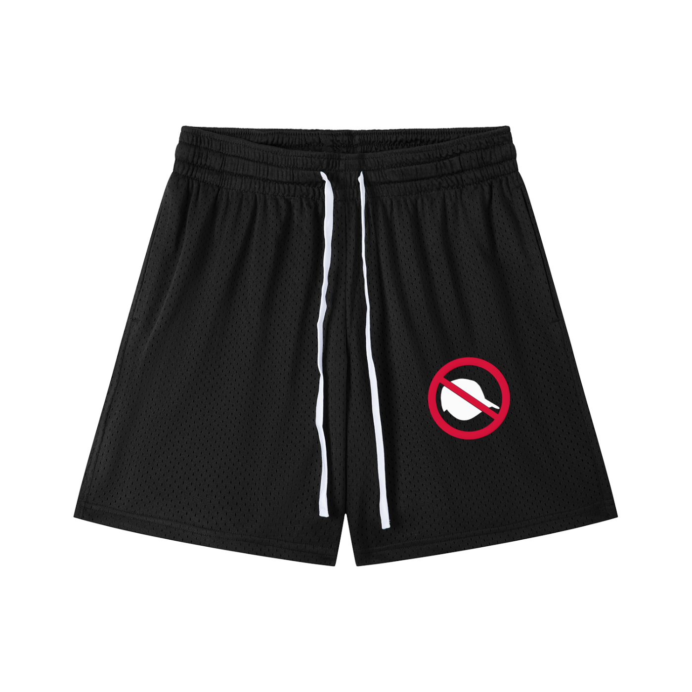 NOCAP MESH SHORTS-BLACK