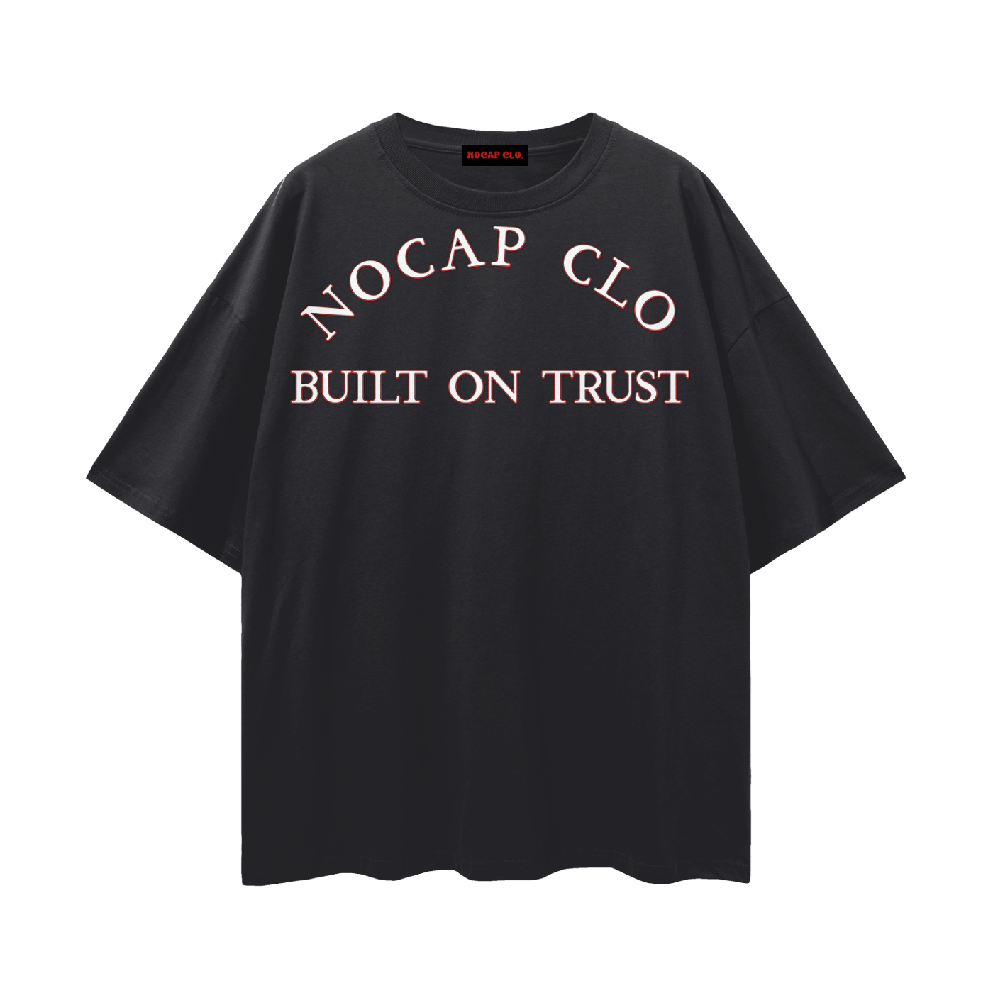 NOCAP BUILT ON TRUST TEE-MIDNIGHT