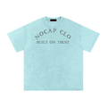 NOCAP BUILT ON TRUST TEE-WATER BLUE