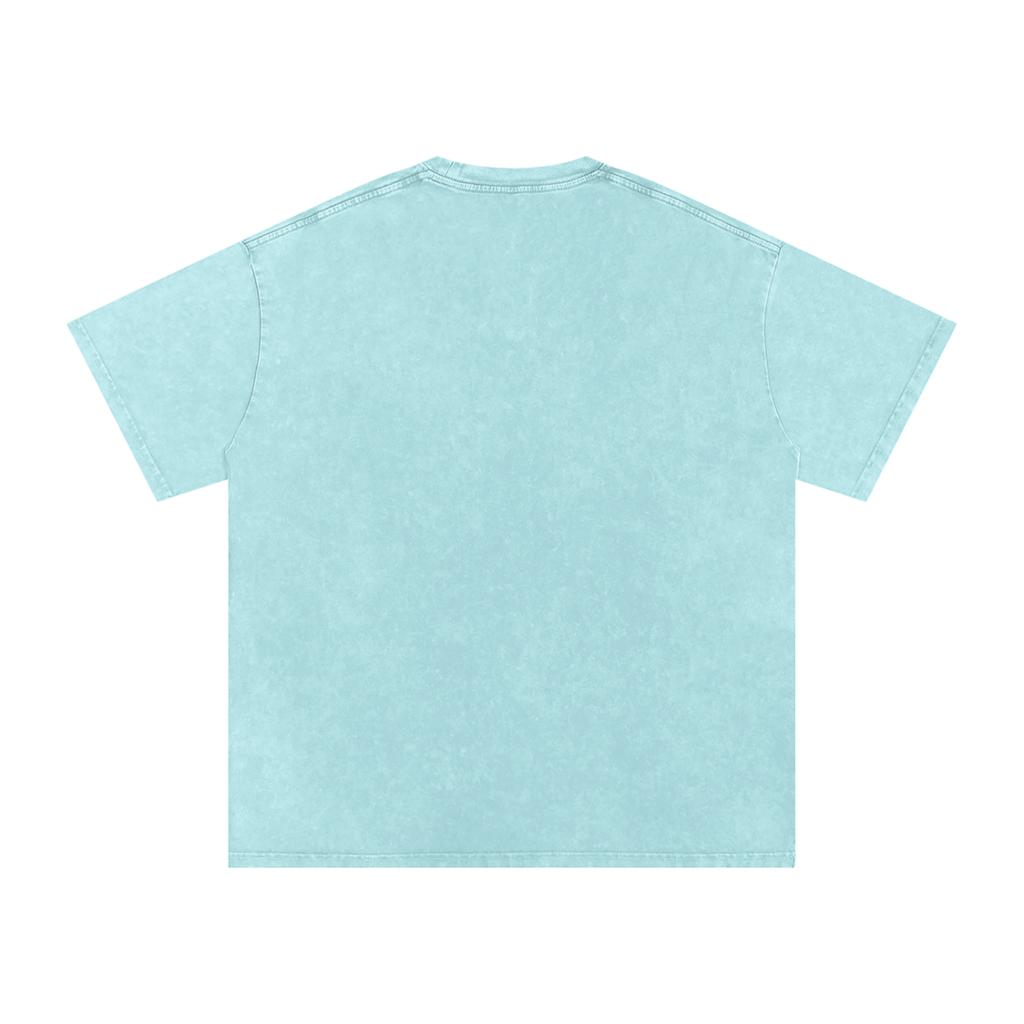 NOCAP BUILT ON TRUST TEE-WATER BLUE